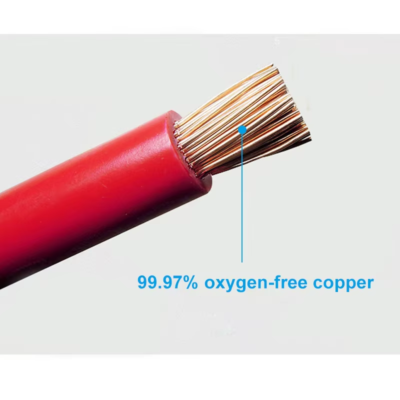 VILASTING Battery Inverter Cable Set with Terminals 8/6AWG Stranded Copper Cord Solar Power Connection Wire with Lug - Image 4