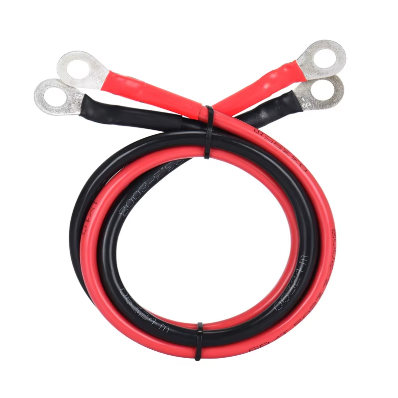 VILASTING Battery Inverter Cable Set with Terminals 8/6AWG Stranded Copper Cord Solar Power Connection Wire with Lug - Image 6