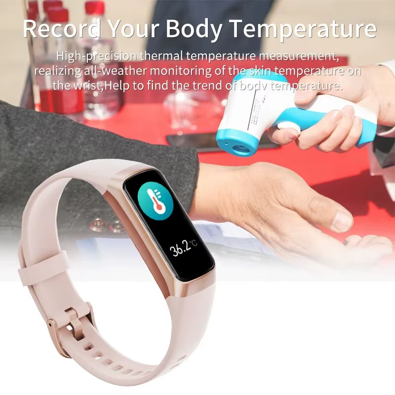 Amoled Smart Watch Men 2023 Smart Band Women Heart Rate Blood Smartwartch Waterproof Smart Bracelet Sport Fitness Tracker - Image 5